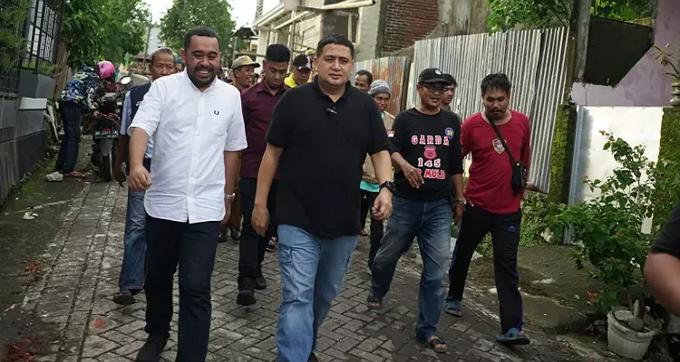 Munafri Arifuddin Membuka Posko Kanvazer Peduli Bencana Bersama Suharmika