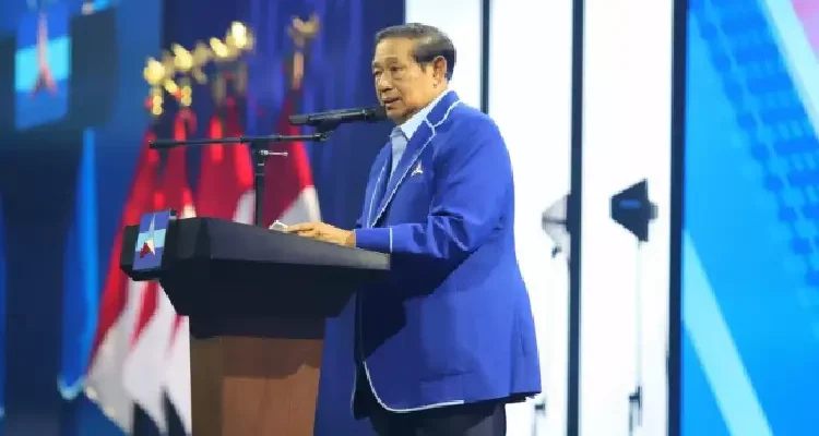Momen SBY Menyatakan Dukungannya untuk Pemerintahan Jokowi di Kongres Partai Demokrat